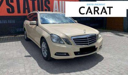 Mercedes-Benz E-Class 2013
