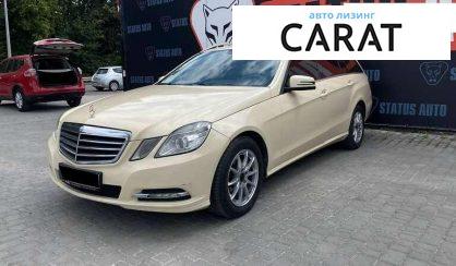 Mercedes-Benz E-Class 2013