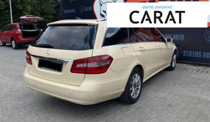 Mercedes-Benz E-Class 2013