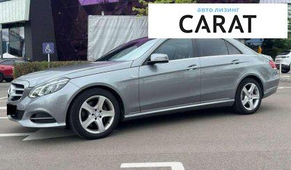 Mercedes-Benz E-Class 2014