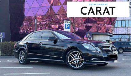 Mercedes-Benz E-Class 2009