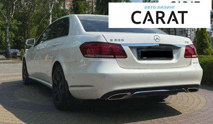 Mercedes-Benz E-Class 2013
