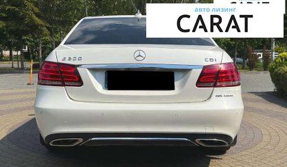 Mercedes-Benz E-Class 2013