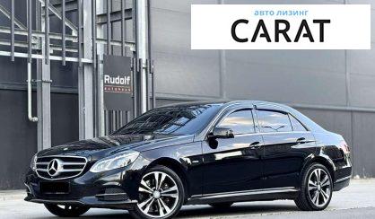 Mercedes-Benz E-Class 2015