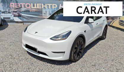 Tesla Model Y 2021 - авто лізинг Carat