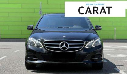 Mercedes-Benz E-Class 2013