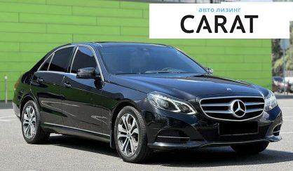Mercedes-Benz E-Class 2013