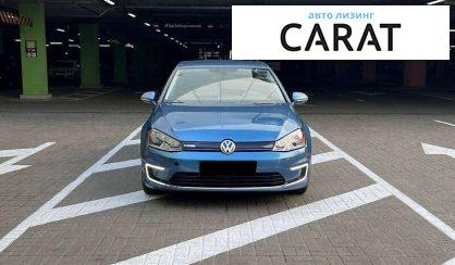 Volkswagen e-Golf 2016