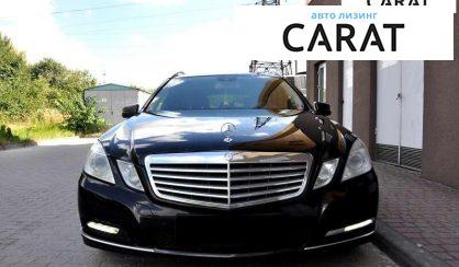 Mercedes-Benz E-Class 2011