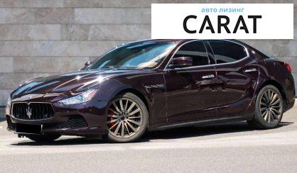 Розглянути Maserati Ghibli 2014 Maserati Ghibli 2014 - авто лізинг Carat