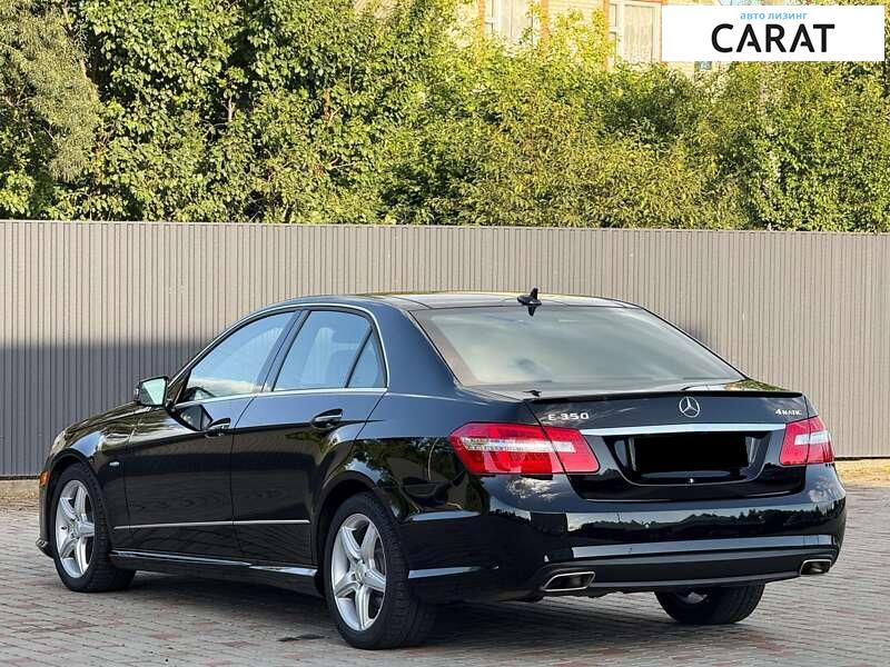 Mercedes-Benz E-Class 2012 Mercedes-Benz E-Class 2012