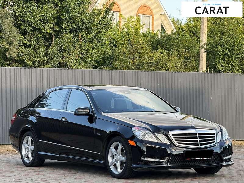 Mercedes-Benz E-Class 2012 Mercedes-Benz E-Class 2012