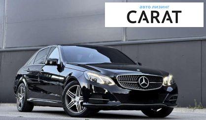 Mercedes-Benz E-Class 2013