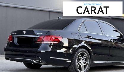 Mercedes-Benz E-Class 2013