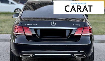 Mercedes-Benz E-Class 2013
