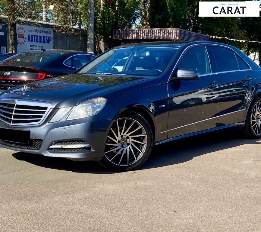 Mercedes-Benz E-Class 2011