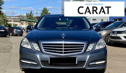 Mercedes-Benz E-Class 2011