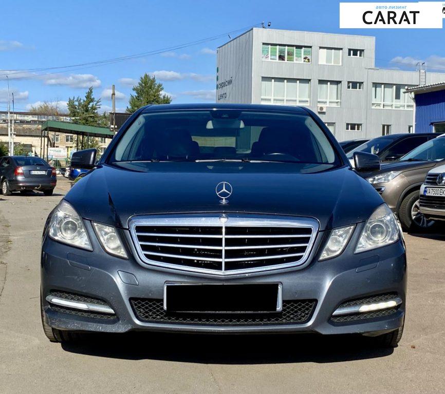 Mercedes-Benz E-Class 2011