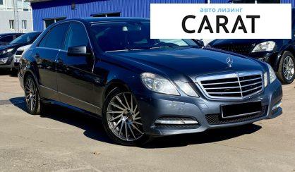 Mercedes-Benz E-Class 2011