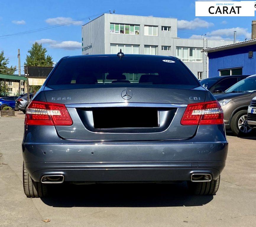 Mercedes-Benz E-Class 2011