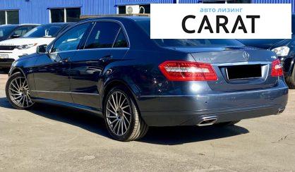 Mercedes-Benz E-Class 2011