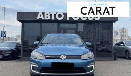 Volkswagen e-Golf 2016