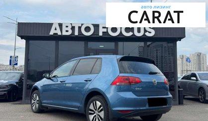 Volkswagen e-Golf 2016
