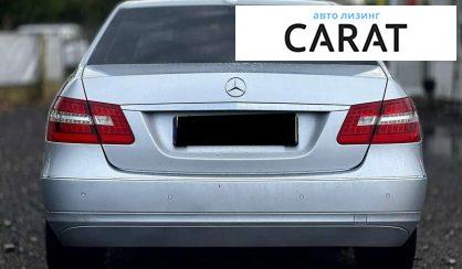 Mercedes-Benz E-Class 2011