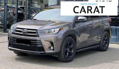 Розглянути Toyota Highlander 2019 Toyota Highlander 2019 - авто лізинг Carat