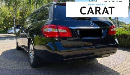 Mercedes-Benz E-Class 2013