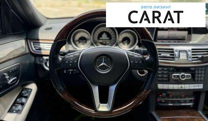 Mercedes-Benz E-Class 2013