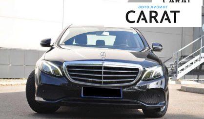 Mercedes-Benz E-Class 2018