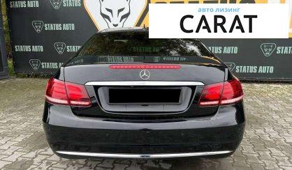 Mercedes-Benz E-Class 2013