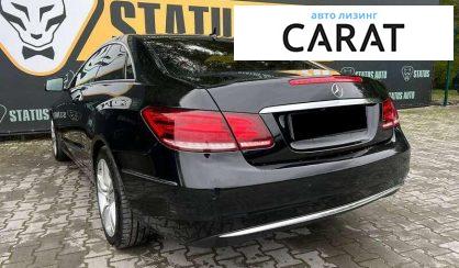 Mercedes-Benz E-Class 2013
