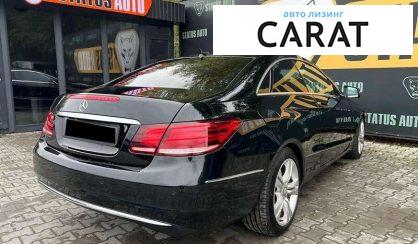 Mercedes-Benz E-Class 2013