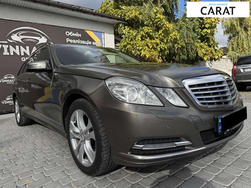 Mercedes-Benz E-Class 2013 Mercedes-Benz E-Class 2013