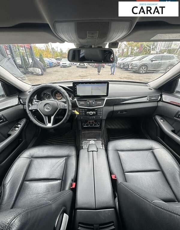 Mercedes-Benz E-Class 2012