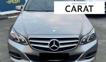 Mercedes-Benz E-Class 2013