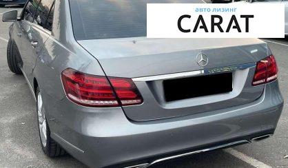 Mercedes-Benz E-Class 2013