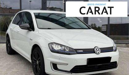 Volkswagen e-Golf 2017