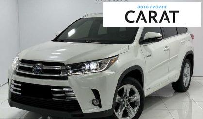 Розглянути Toyota Highlander 2017 Toyota Highlander 2017 - авто лізинг Carat