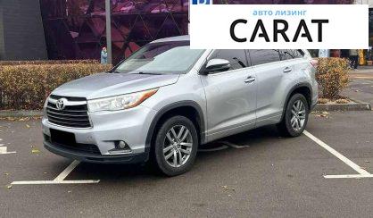 Розглянути Toyota Highlander 2014 Toyota Highlander 2014 - авто лізинг Carat