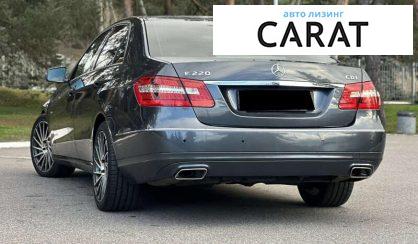 Mercedes-Benz E-Class 2011