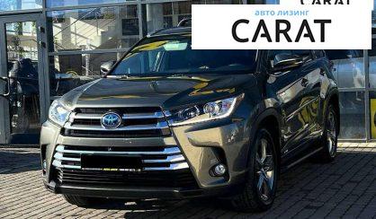 Розглянути Toyota Highlander 2018 Toyota Highlander 2018 - авто лізинг Carat