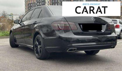 Mercedes-Benz E-Class 2012