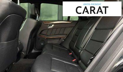 Mercedes-Benz E-Class 2012