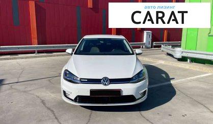 Volkswagen e-Golf 2020