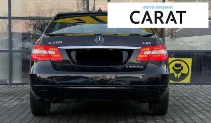 Mercedes-Benz E-Class 2010