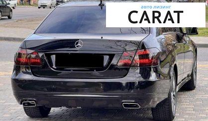 Mercedes-Benz E-Class 2012