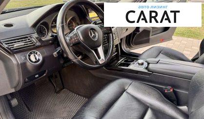 Mercedes-Benz E-Class 2012